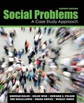 Cover: Social Problems: A Case Study Approach - Kendall/Hunt Publishing Co ,U.S.