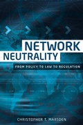 Cover: Network Neutrality - Manchester University Press