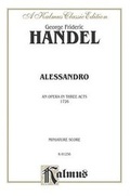 Cover: Alessandro (1726) - Warner Bros. Publications Inc.,U.S.