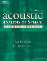 Abbildung von: Acoustic Analysis of Speech - Delmar Cengage Learning