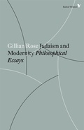 Cover: Judaism and Modernity - Verso Books