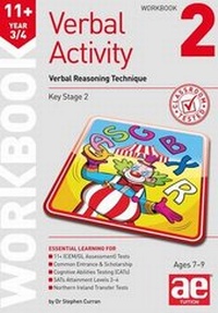Enlarge image Cover: 11+ Verbal Activity Year 3/4 Workbook 2 - Accelerated Education Publications Ltd