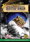 Cover: Deathtrap Dungeon Colouring Book - Snowbooks Ltd