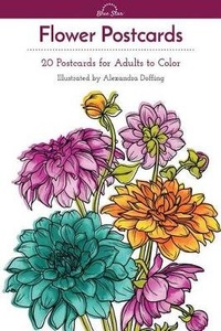 Enlarge image Cover: Flower Postcards - Blue Star Press