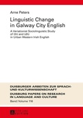 Cover: Linguistic Change in Galway City English - Peter Lang Verlag