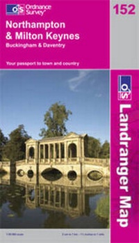 Abbildung von: Northampton, Milton Keynes, Buckingham and Daventry - Ordnance Survey