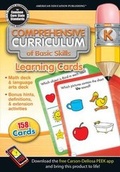 Cover: Comprehensive Curriculum of Basic Skills Learning Cards, Grade K - American Education Publishing