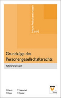 Abbildung von: Grundzüge des Personengesellschaftsrechts - NWV im Verlag Österreich GmbH