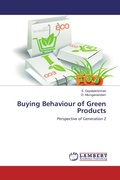 Cover: Buying Behaviour of Green Products - LAP Lambert Academic Publishing