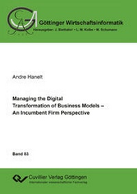 Abbildung von: Managing the Digital Transformation of Business Models - Cuvillier Verlag