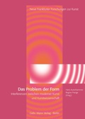 Cover: Das Problem der Form - Mann, Gebr.