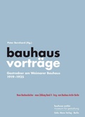 Cover: bauhausvortr&auml;ge - Mann, Gebr.