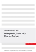Cover: Neue Opern im 'Dritten Reich' - Waxmann Verlag GmbH
