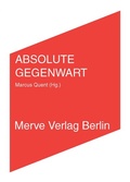Cover: ABSOLUTE GEGENWART - Merve