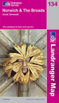 Abbildung von: Norwich and the Broads, Great Yarmouth - Ordnance Survey