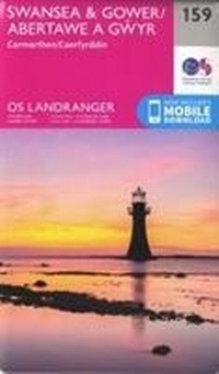 Abbildung von: Swansea & Gower, Carmarthen - Ordnance Survey