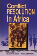 Cover: Conflict Resolution in Africa - Brookings Institution