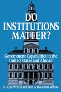 Cover: Do Institutions Matter? - Brookings Institution