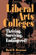 Cover: Liberal Arts Colleges - Brookings Institution