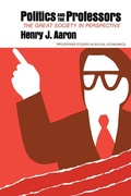 Cover: Politics and the Professors - Brookings Institution