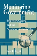 Cover: Monitoring Government - Brookings Institution