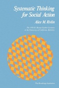 Cover: Systematic Thinking for Social Action - Brookings Institution