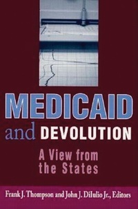 Enlarge image Cover: Medicaid and Devolution - Brookings Institution