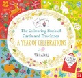 Cover: National Trust: The Colouring Book of Cards and Envelopes: Year of Celebrations - Nosy Crow Ltd