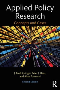 Enlarge image Cover: Applied Policy Research - Routledge