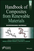 Cover: Handbook of Composites from Renewable Materials, Volume 5, Biodegradable Materials - Wiley-Scrivener