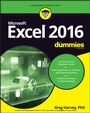Cover: Excel 2016 For Dummies - Wiley