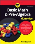Cover: Basic Math & Pre-Algebra For Dummies - Wiley