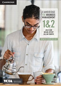 Abbildung von: Cambridge VCE Business Management Units 1 and 2 Pack (Textbook and Interactive Textbook) - Cambridge University Press