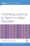Cover: Theorising Learning to Teach in Higher Education - Routledge