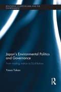 Cover: Japan's Environmental Politics and Governance - Routledge