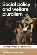 Cover: Social Policy and Welfare Pluralism - Policy Press