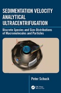 Cover: Sedimentation Velocity Analytical Ultracentrifugation - CRC Press