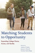 Cover: Matching Students to Opportunity - Harvard Educational Publishing Group