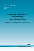Cover: Low-Rank Semidefinite Programming - now publishers Inc
