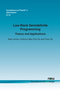 Enlarge image Cover: Low-Rank Semidefinite Programming - now publishers Inc