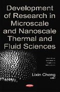 Cover: Development of Research in Microscale & Nanoscale Thermal & Fluid Sciences - Nova Science Publishers Inc