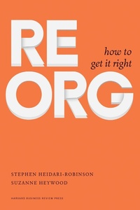 Enlarge image Cover: ReOrg - Harvard Business Review Press