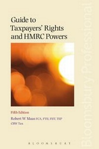 Enlarge image Cover: Guide to Taxpayers' Rights and HMRC Powers - Bloomsbury Professional