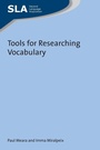 Cover: Tools for Researching Vocabulary - Multilingual Matters