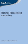Cover: Tools for Researching Vocabulary - Multilingual Matters