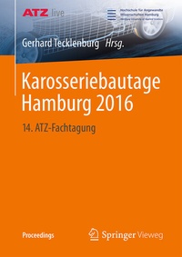 Abbildung von: Karosseriebautage Hamburg 2016 - Springer Vieweg