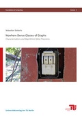 Cover: Nowhere Dense Classes of Graphs - Universit&auml;tsverlag der TU Berlin