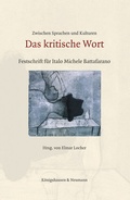 Cover: Zwischen Sprachen und Kulturen: Das kritische Wort - K&ouml;nigshausen & Neumann