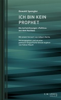 Cover: Ich bin kein Prophet - C.W. Leske Verlag