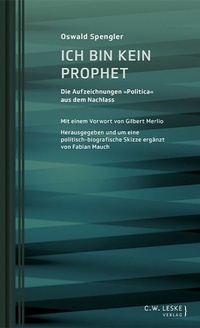 Enlarge image Cover: Ich bin kein Prophet - C.W. Leske Verlag